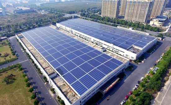 Factory Roof Photovoltaic Power Station of Solar Power System 600kw