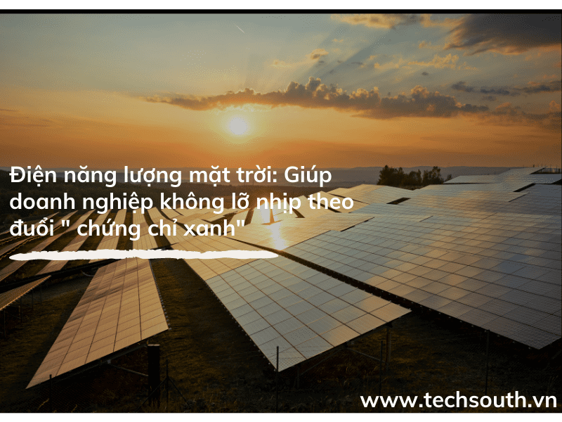 điện năng lượng mặt trời cho doanh nghiệp