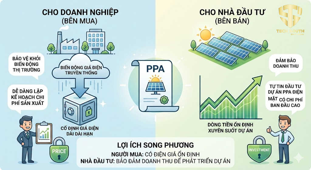 Hợp đồng mua bán điện PPA là gì? Vai trò và lợi ích của PPA