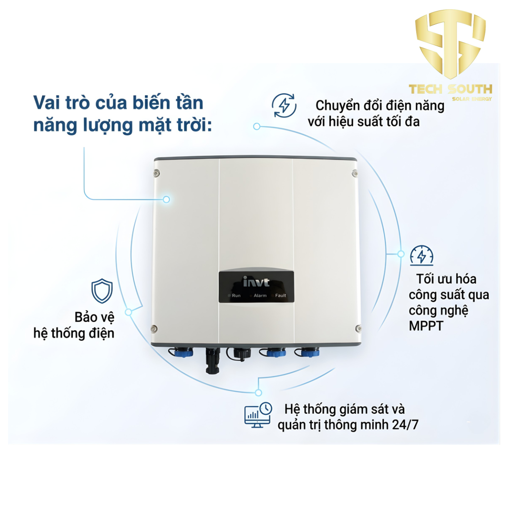 4 vai trò của biến tần năng lượng mặt trời