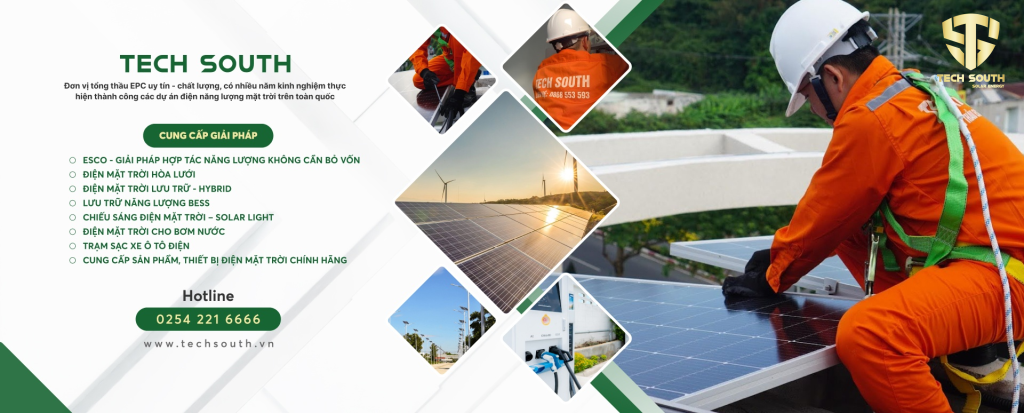 Tech South nơi mua bán biến tần năng lượng mặt trời uy tín