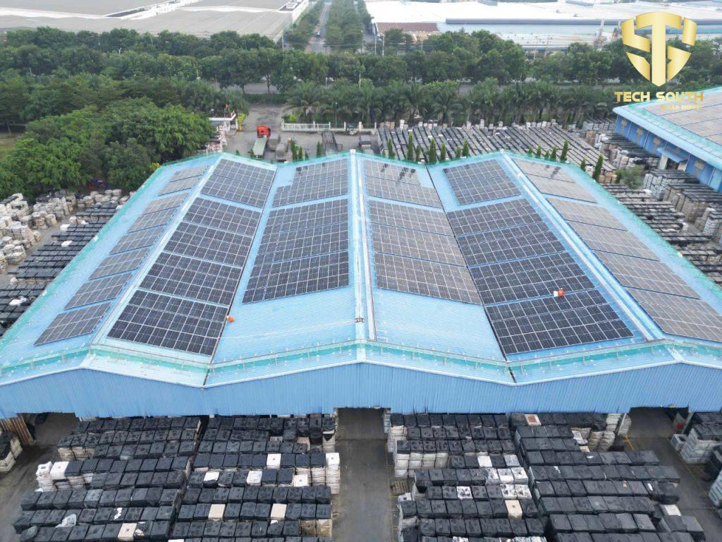 Tech South Solar có kinh nghiệm thi công nhiều dự án điện mặt trời quy mô lớn