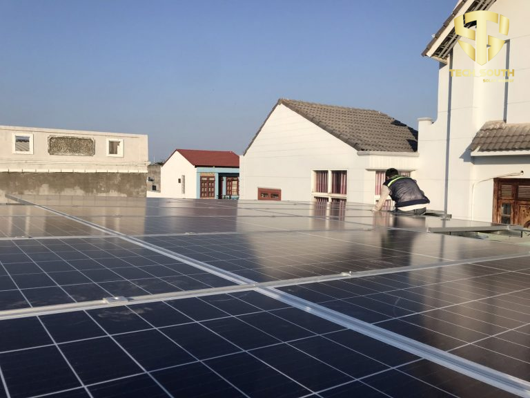 Hệ thống điện mặt trời hòa lưới hộ gia đình tại TP. Vũng Tàu