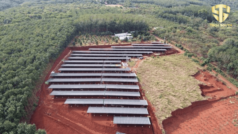 Dự án áp mái pin năng lượng mặt trời tại Bình Phước