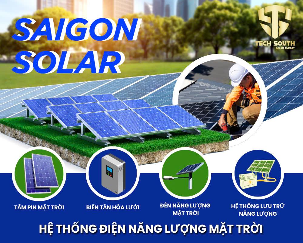 Saigon Solar là đơn vị phân phối tấm pin năng lượng mặt trời lâu năm