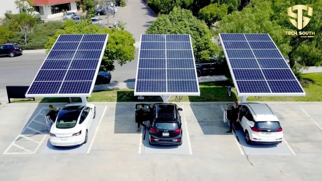 Sạc xe điện bằng năng lượng mặt trời là gì?