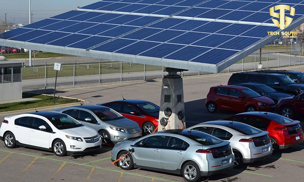 Thực trạng của việc sạc xe điện bằng năng lượng mặt trời tại Việt Nam